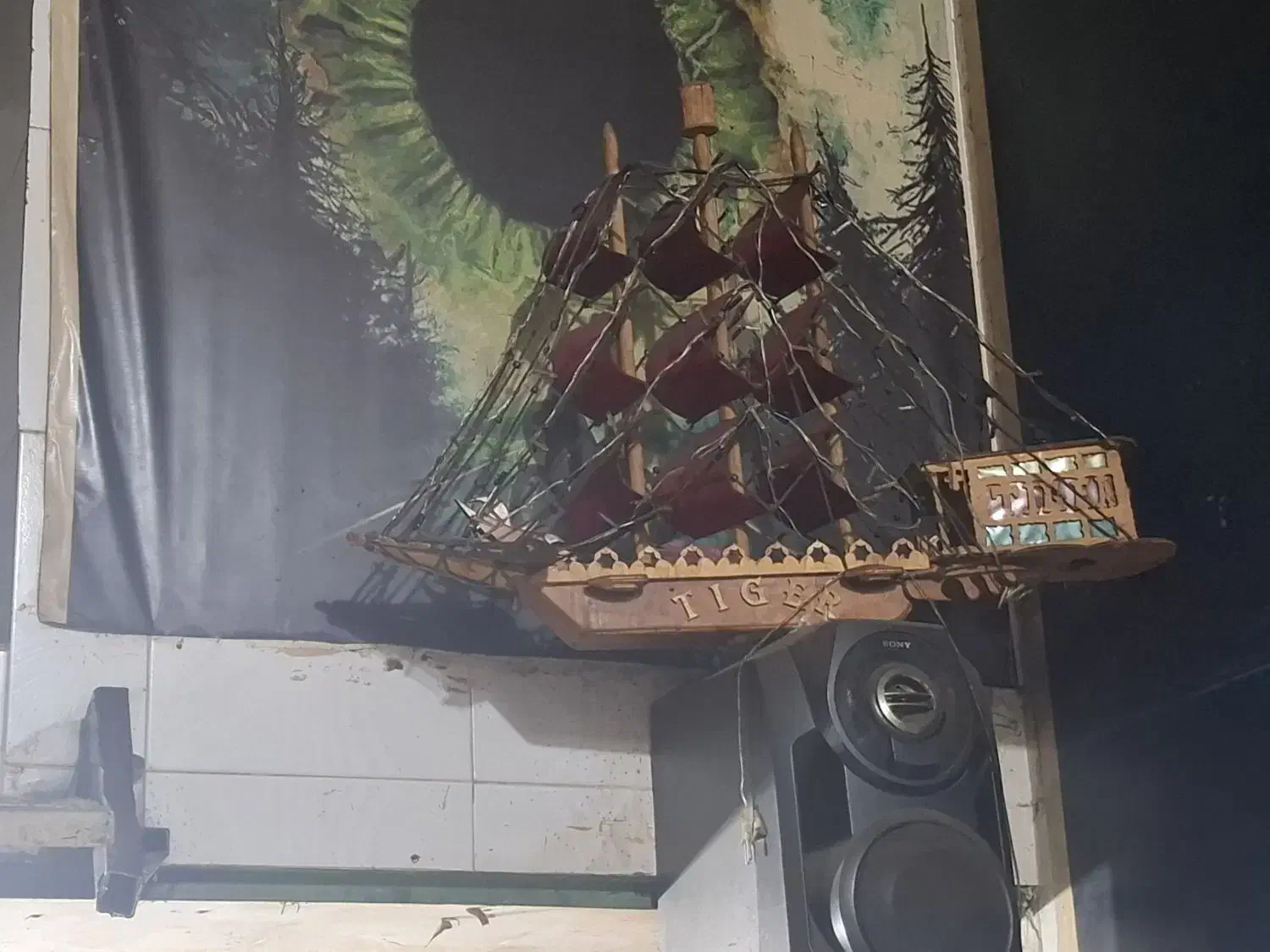 ۴ عدد کِشتی دکوری|صنایع دستی و سایر لوازم تزئینی|شوشتر, |دیوار