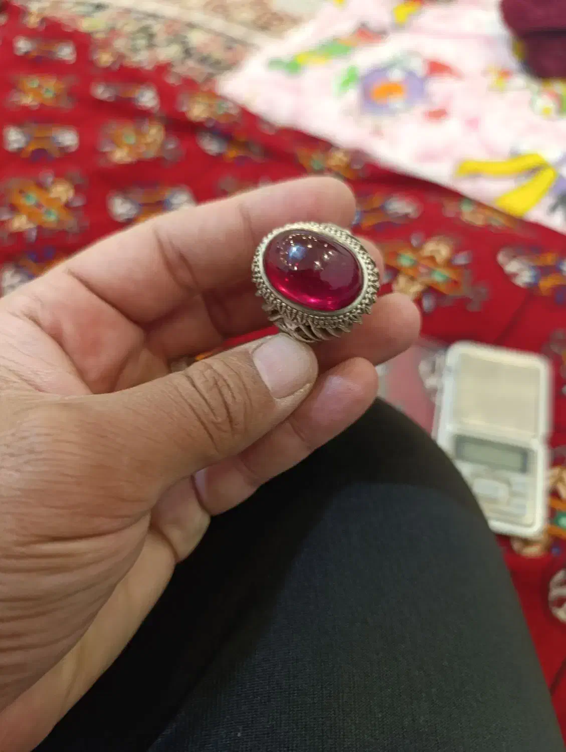 انگشتر یاقوت|جواهرات|مشهد, چهاربرج|دیوار