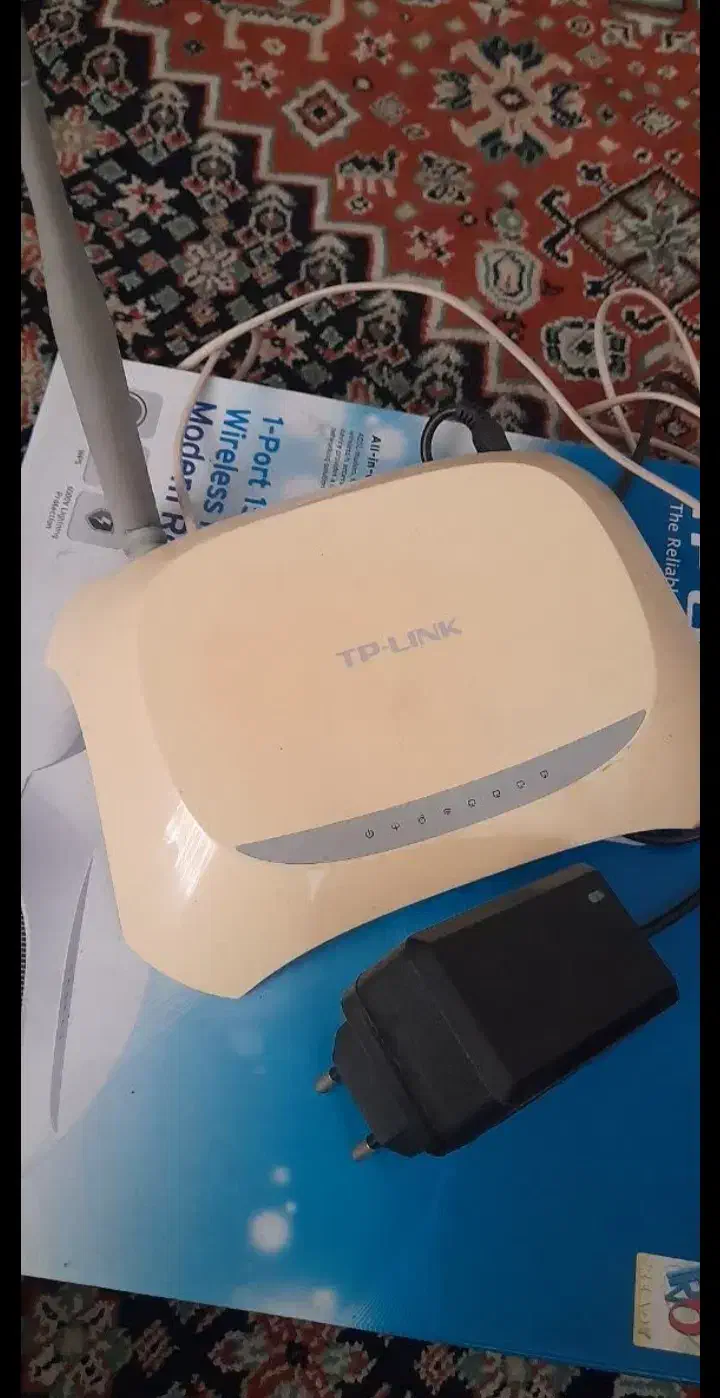 مودم سالم با کارتن|مودم و تجهیزات شبکه|قائم‌شهر, |دیوار