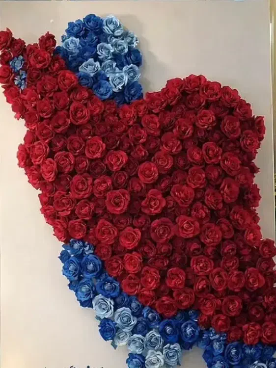 شمع گل مخملی فقط۳۰هزار|گل مصنوعی|قزوین, |دیوار