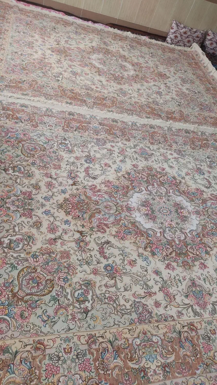 یک جفت فرش 9متر خطیبی|فرش|آذرشهر, |دیوار