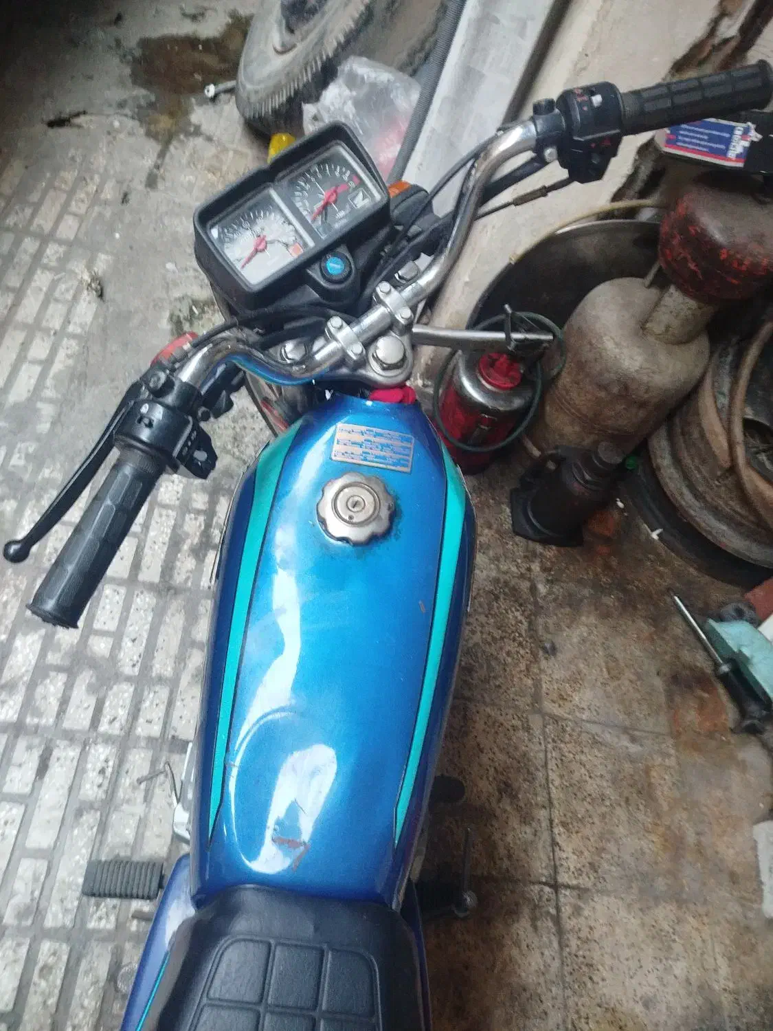 موتور مزایده 125 استارتی|موتورسیکلت|گرگان, |دیوار