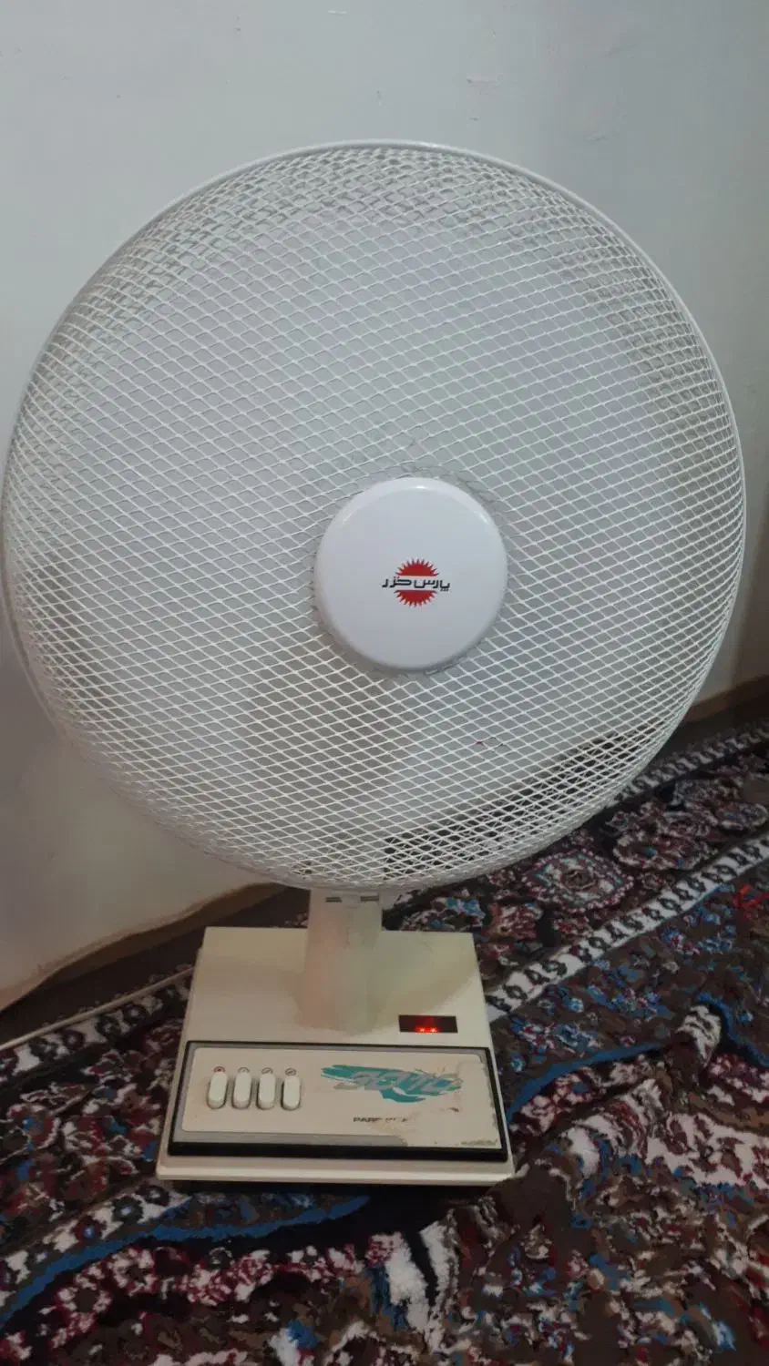 پنکه پارس خزر موتور بزرگ ژاپن|پنکه و تصفیه‌کنندهٔ هوا|قم, مسجد امام حسن|دیوار