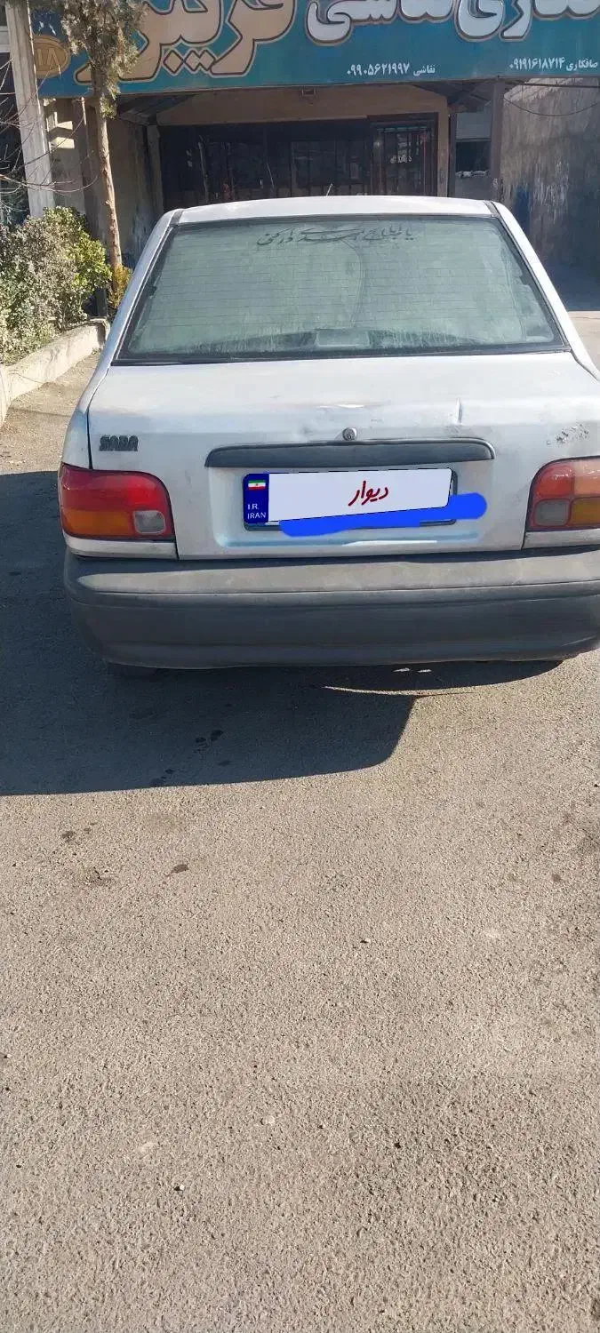 پراید مدل ۸۶ نقره ای|خودرو سواری و وانت|چهارباغ, |دیوار