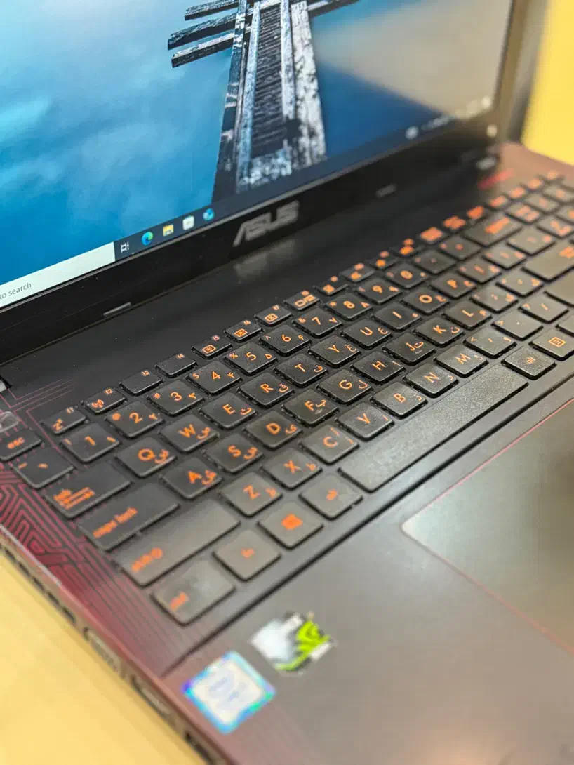 لپتاپ ایسوز گیمینگ ۴ گیگ گرافیک GTX|رایانه همراه|قم, صفائیه|دیوار