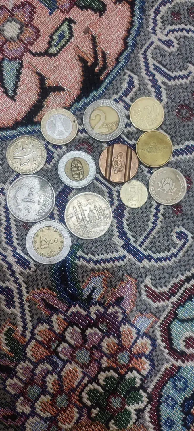 سکه خارجی|کلکسیون سکه، تمبر، اسکناس|پاکدشت, حصار امیر|دیوار