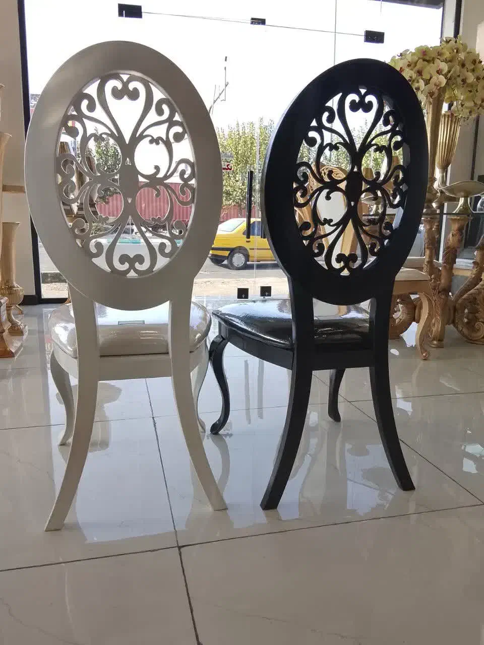 صندلی خام خودرنگ مدل پلیمری/تالار رستوران باغ|عمدهفروشی|کوراییم, |دیوار