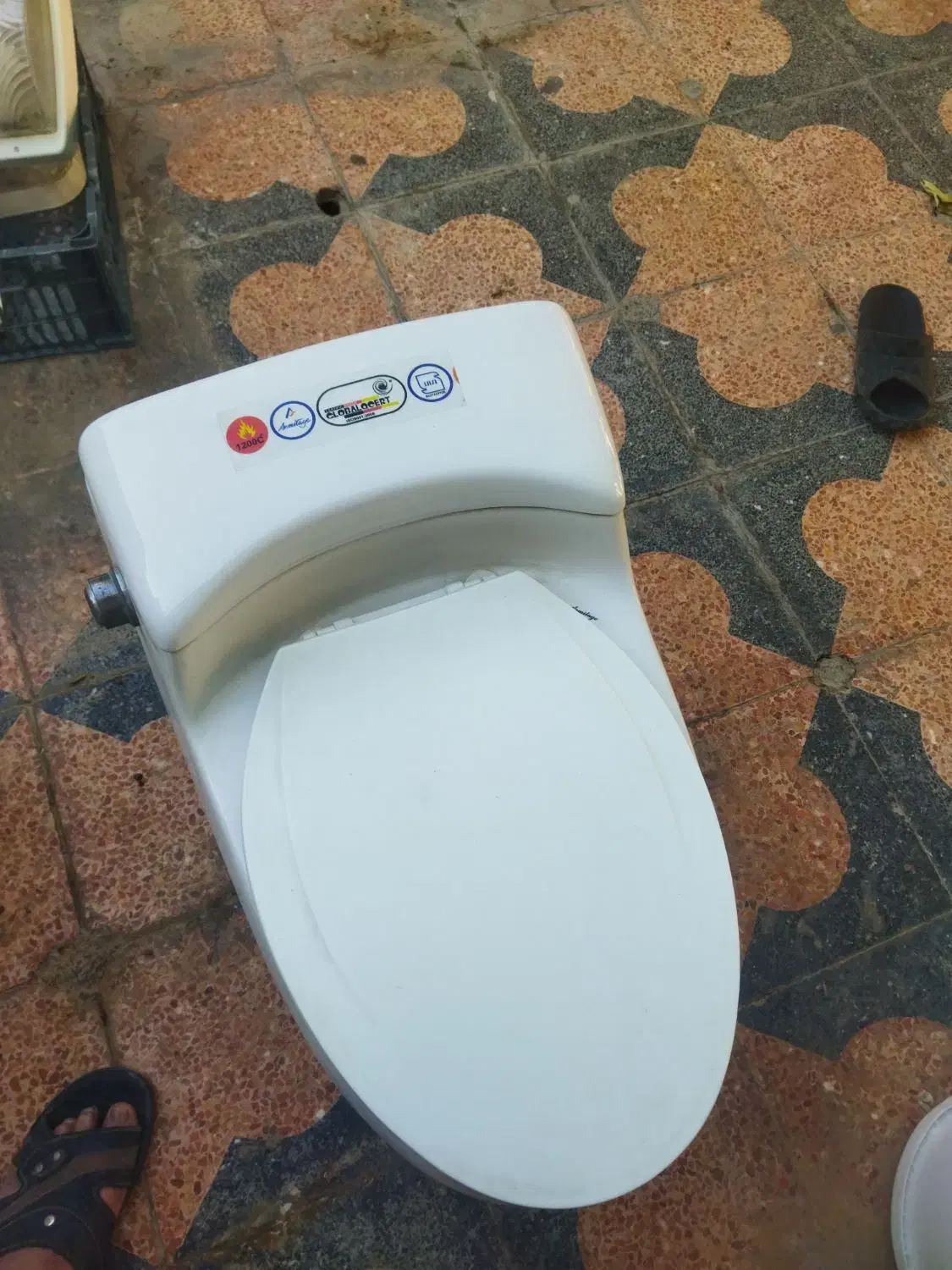 فروش یک عدد توالت فرنگی آرمیتاژ درحدنو|لوازم سرویس بهداشتی|شیراز, قلعه نو|دیوار