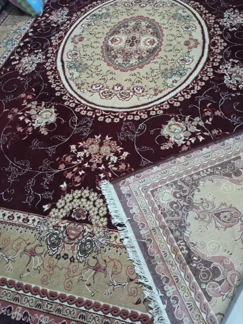 یک عدد فرش۱۲متری.پرزبلند.اقساط|فرش|شاهرود, |دیوار