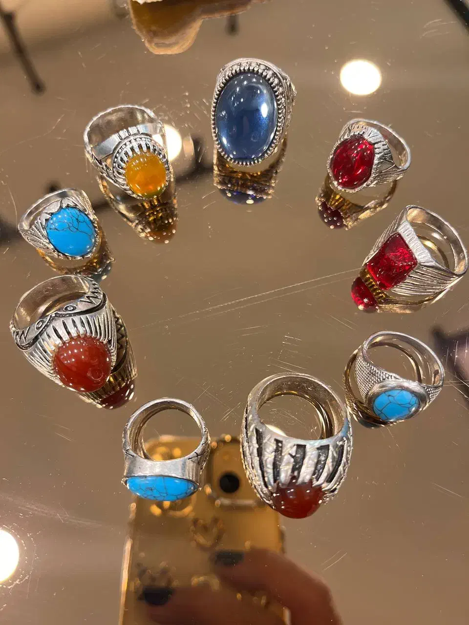 انگشتر مردانه|بدلیجات|ری, شهادت|دیوار