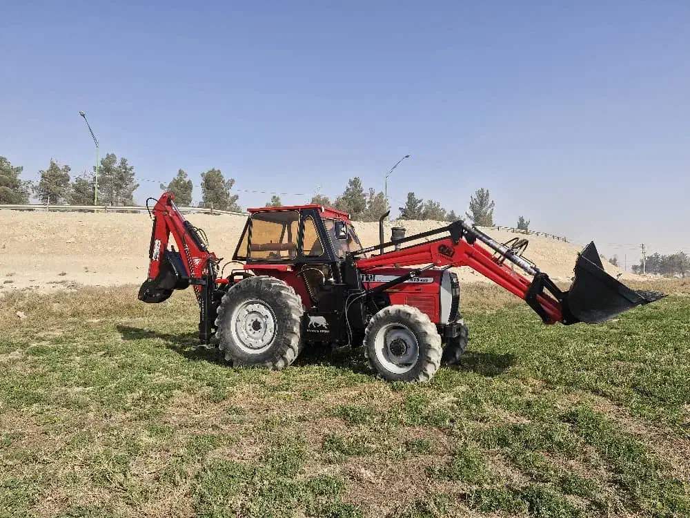 فروش بیل بکهو تراکتور475جفت کابین دار|خودرو سنگین|اصفهان, قهجاورستان|دیوار