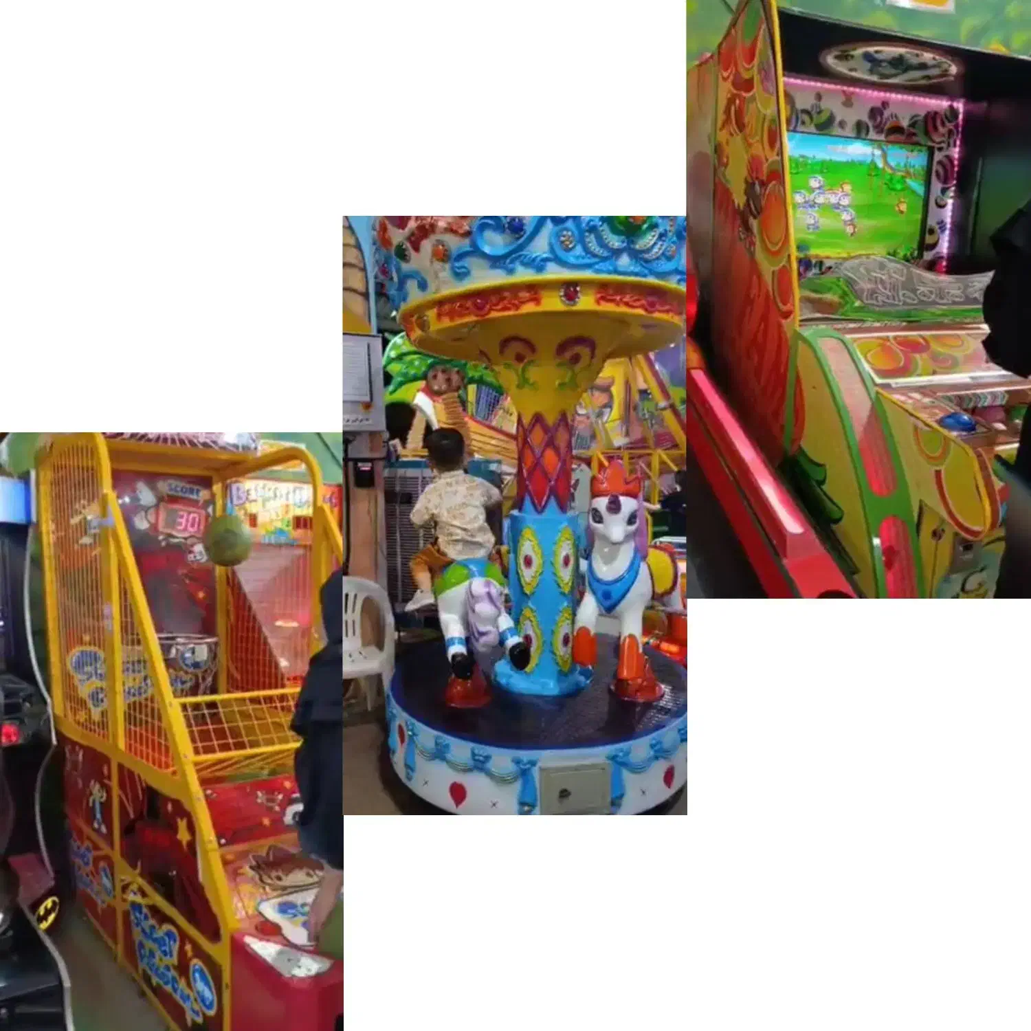 گیم شهربازی و خانه کودک کارکرده ( شادلین )|اسباببازی|تهران, امام خمینی|دیوار