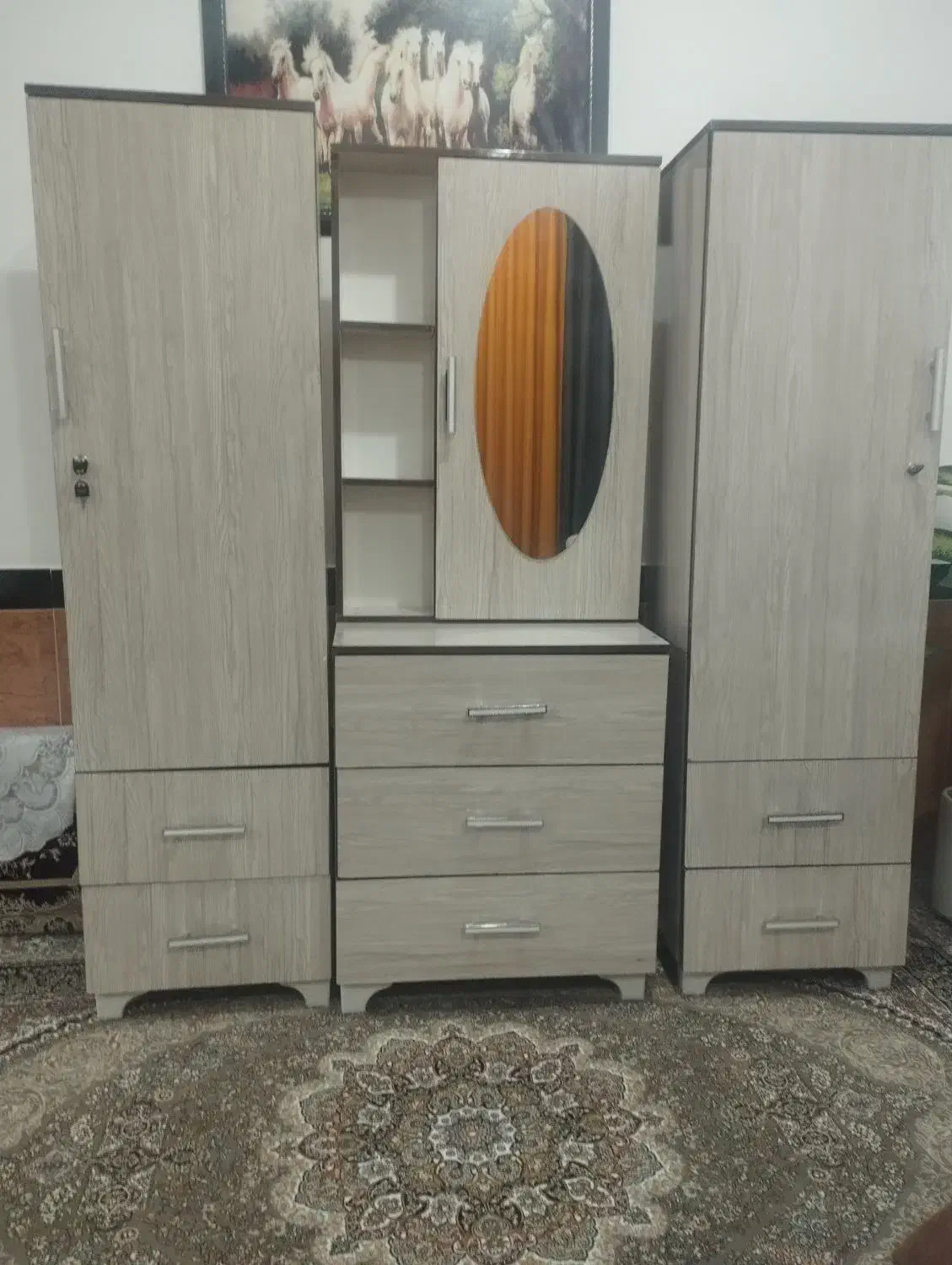 کمد دیواری|جاکفشی، کمد، دراور|دیواندره, |دیوار