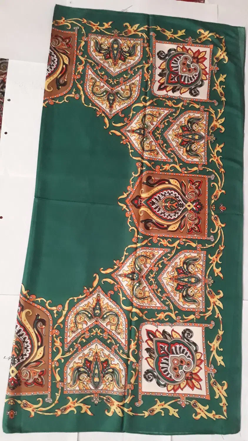 روسری ابریشمی|لباس|تاکستان, |دیوار