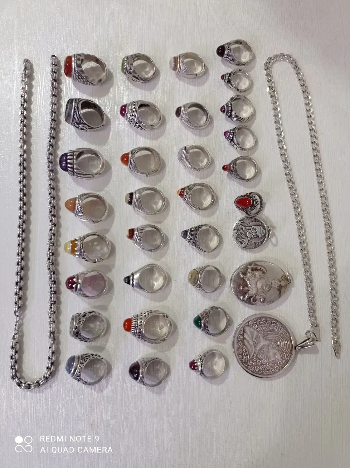 تعداد 30 عدد انگشتر دست ساز|جواهرات|اسلام‌شهر, شهرک محمدیه|دیوار