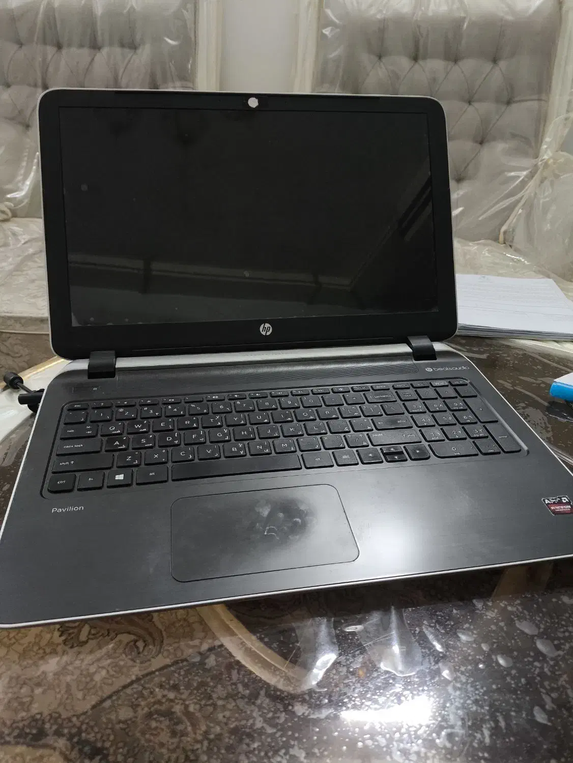 لپتاپ hp پاولیون ۱۵ اینچ|رایانه همراه|شاندیز, |دیوار