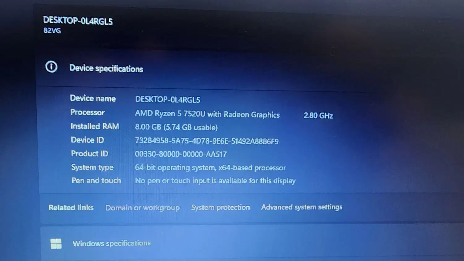 Lenovo ideapad در حد نو|رایانه همراه|تبریز, |دیوار