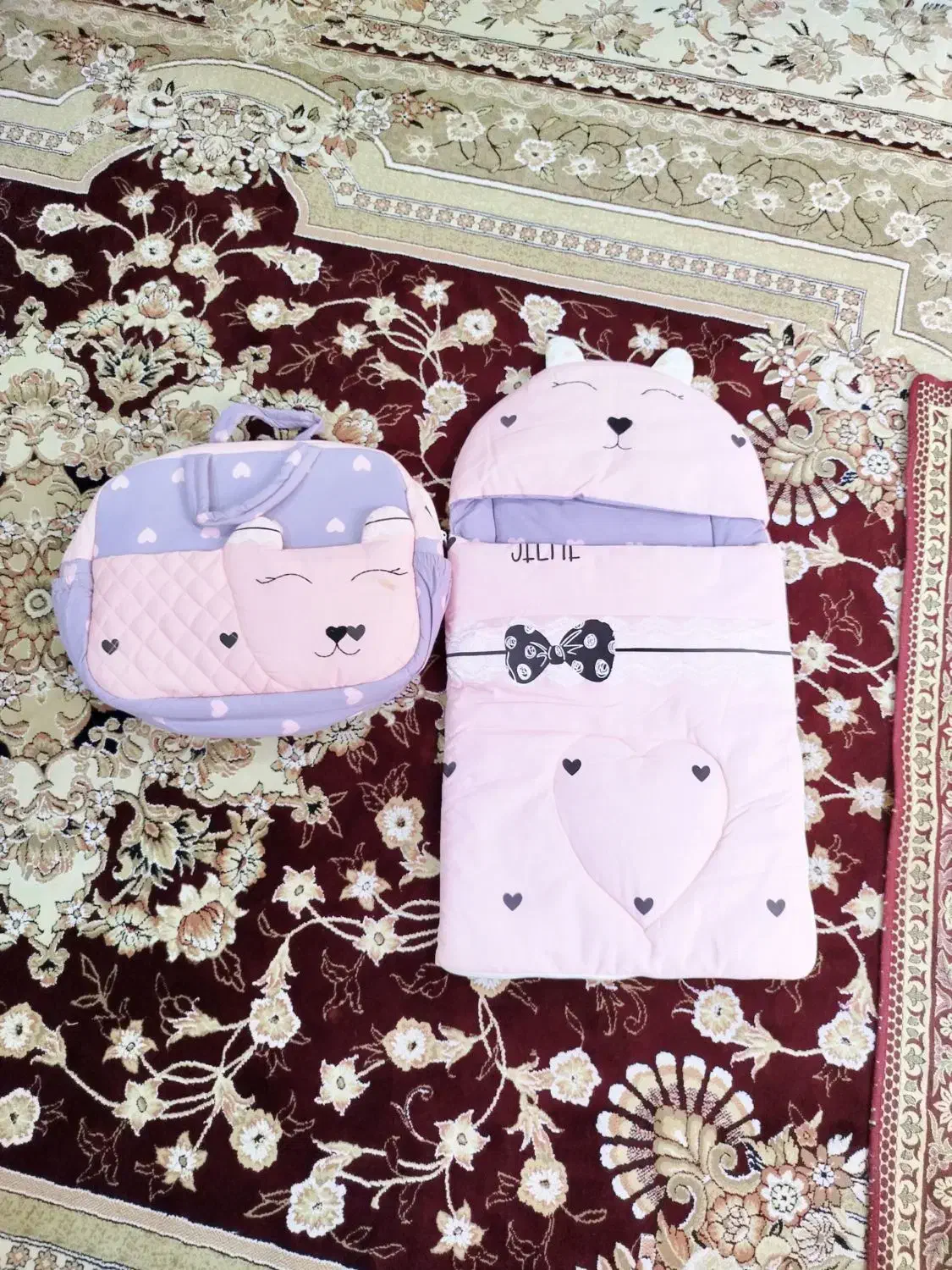 سیسمونی نوزادی دخترونه کاملانو|تخت و سرویس خواب|قم, شاه ابراهیم|دیوار