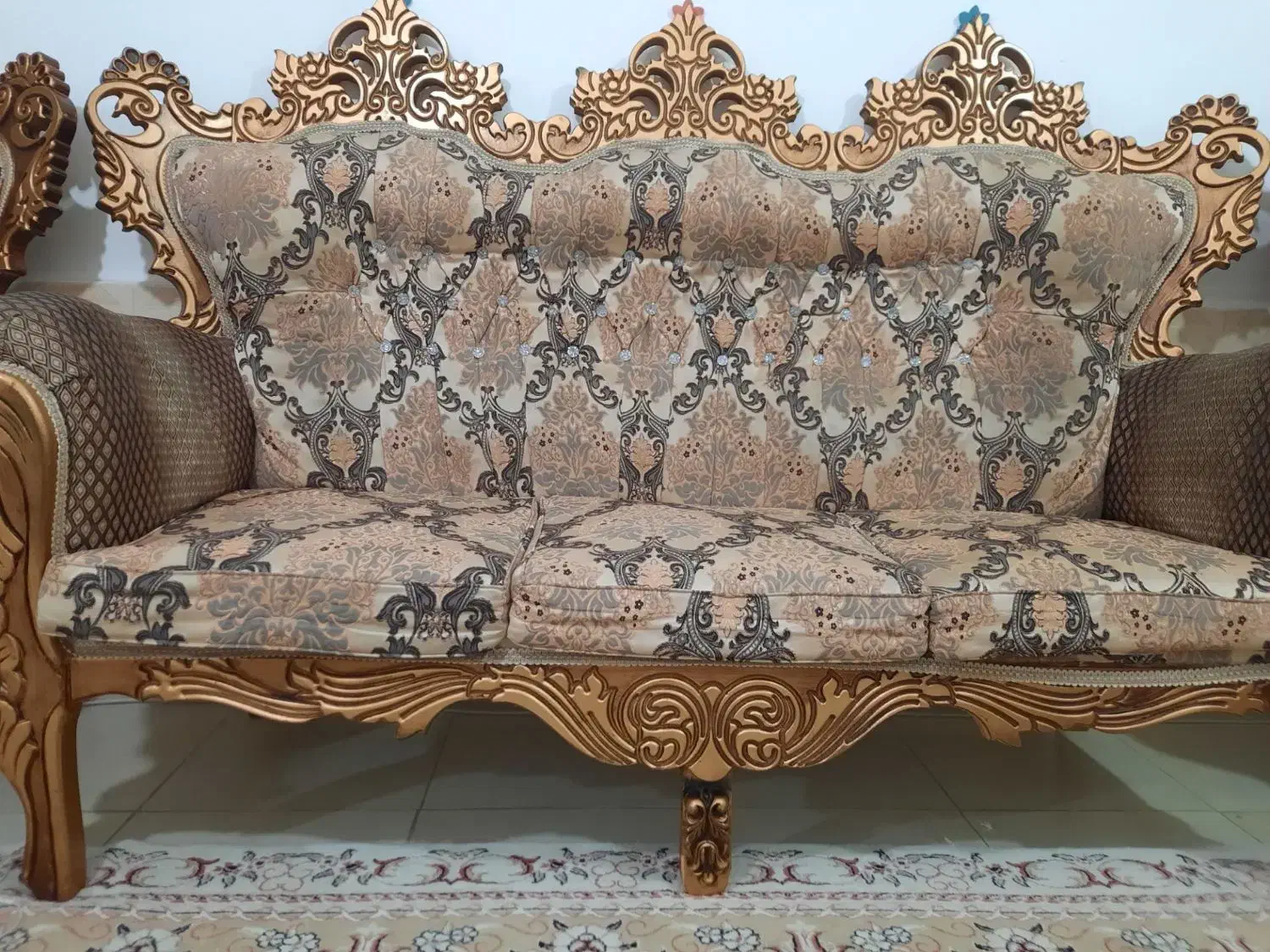 مبلمان هفت نفره|مبلمان خانگی و میز عسلی|گرگان, |دیوار