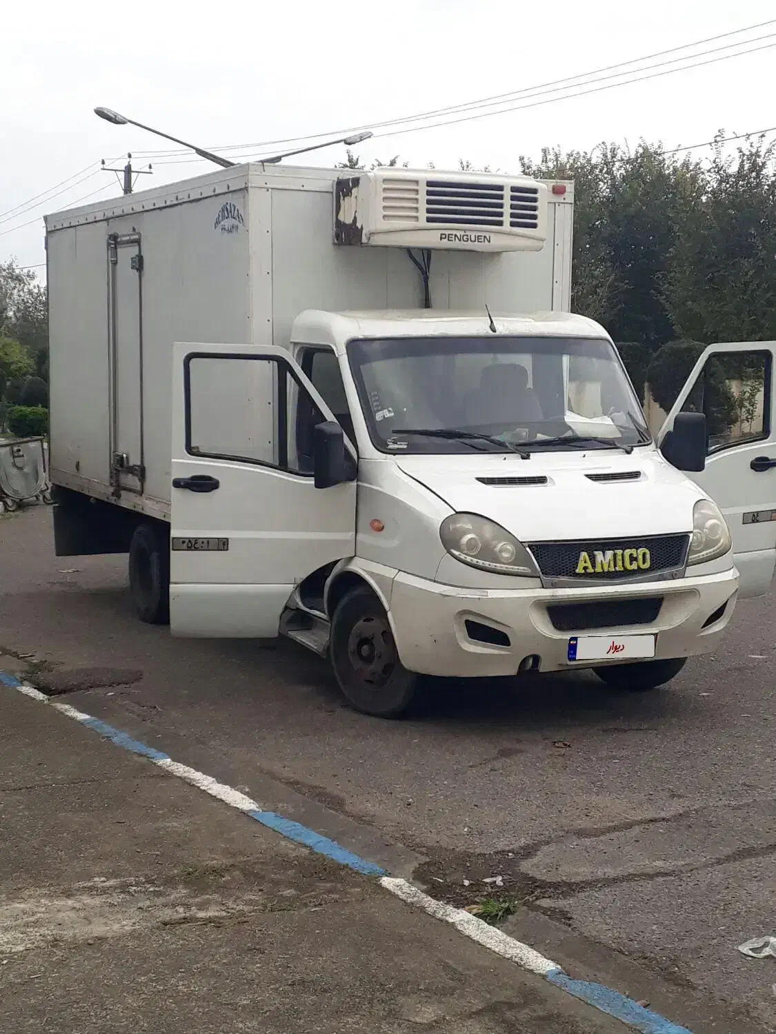 ۶تن یخچال دار|خودرو سنگین|رشت, شهرک قدس|دیوار