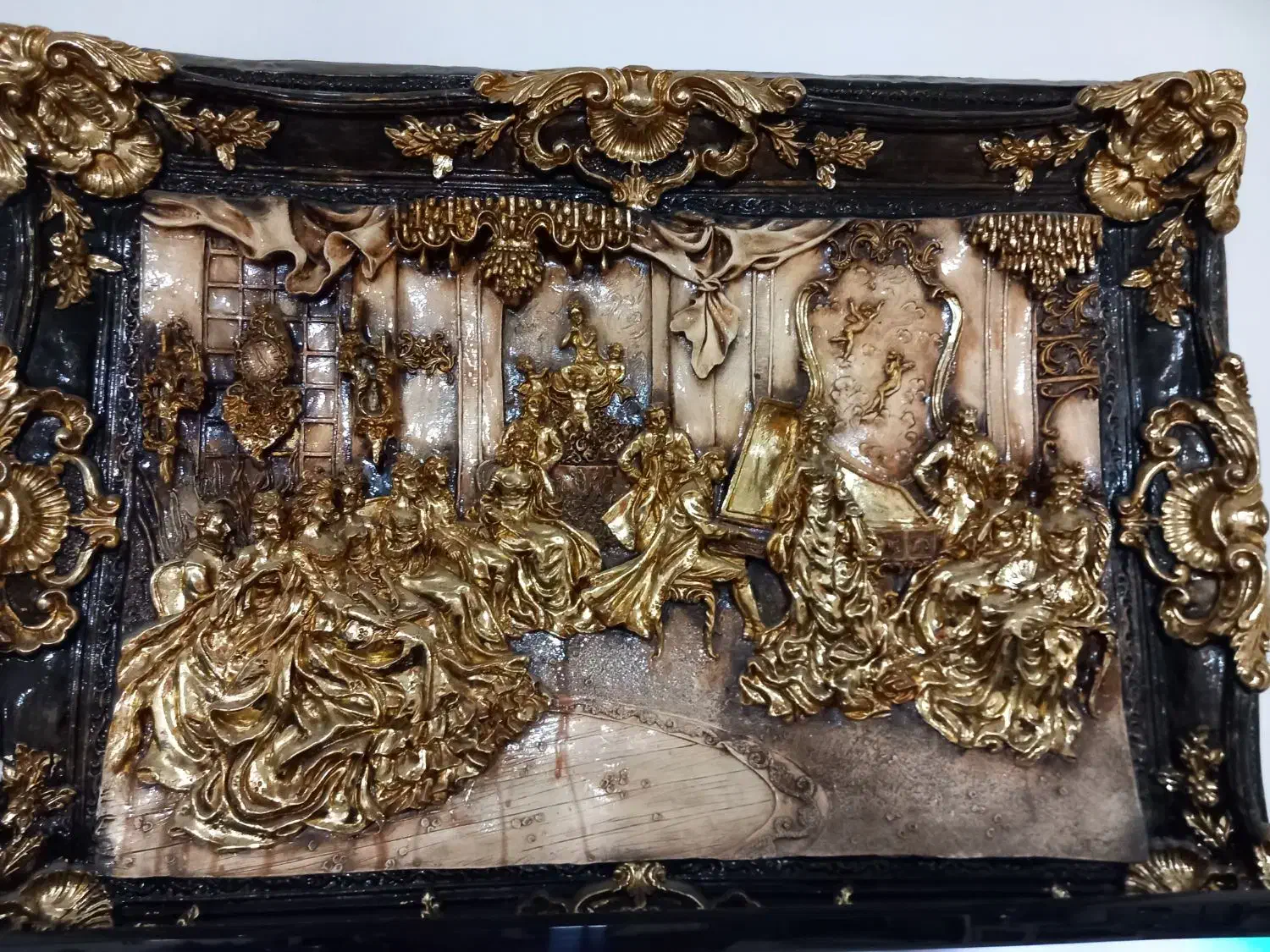 تابلو پلی استر سلطنتی|تابلو، نقاشی، عکس|اسفراین, |دیوار