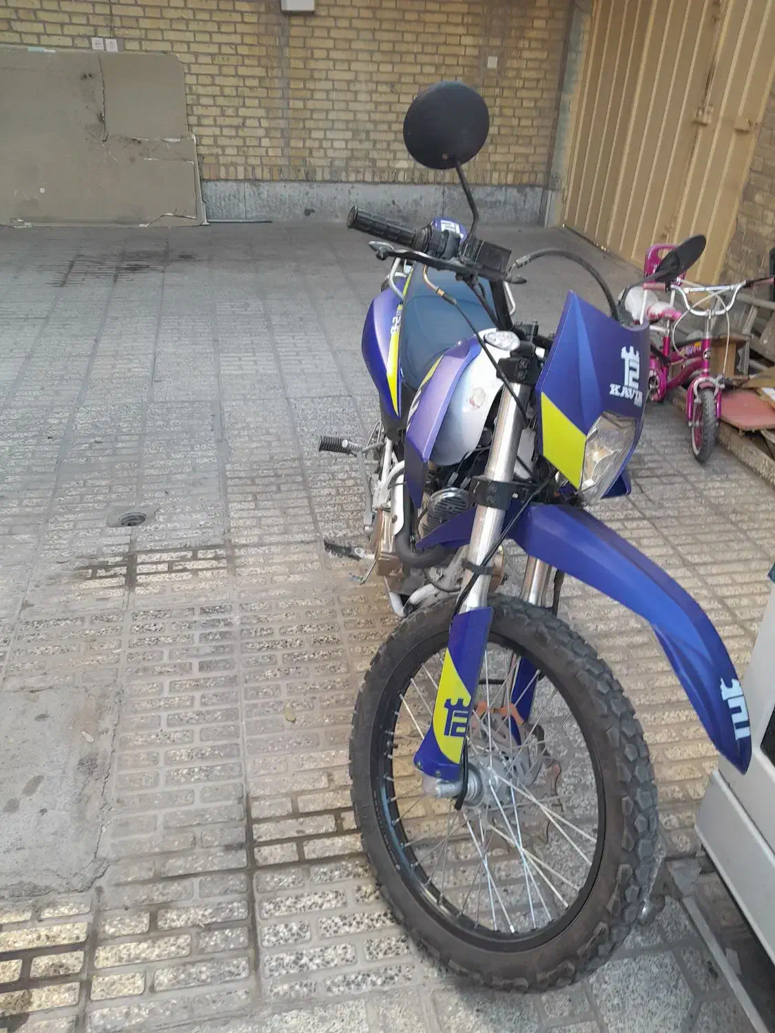 موتور تریل کویر t2|موتورسیکلت|اصفهان, شاهزید|دیوار