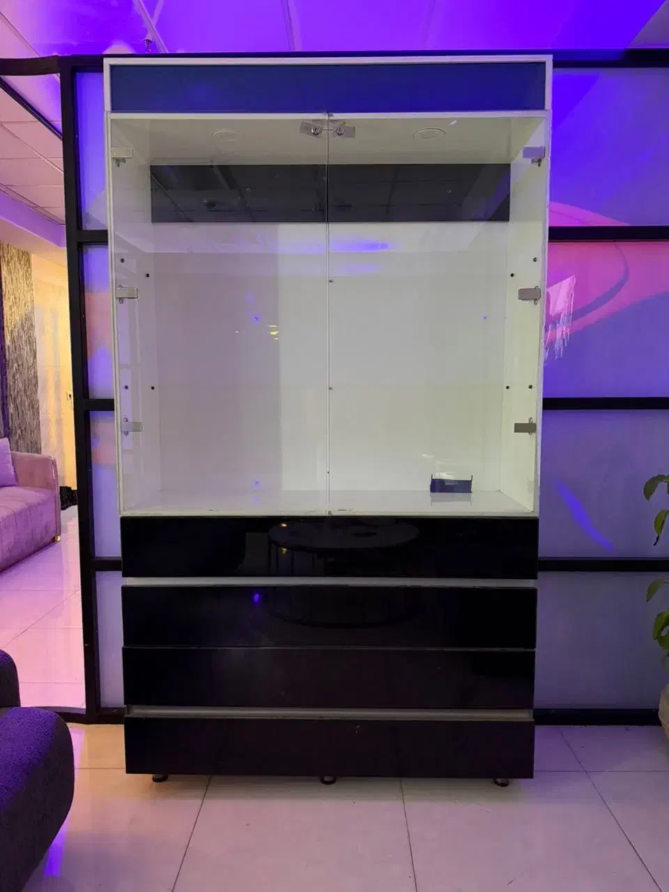 کمد ۴کشو شیشه ای|جاکفشی، کمد، دراور|کرج, اتحاد|دیوار