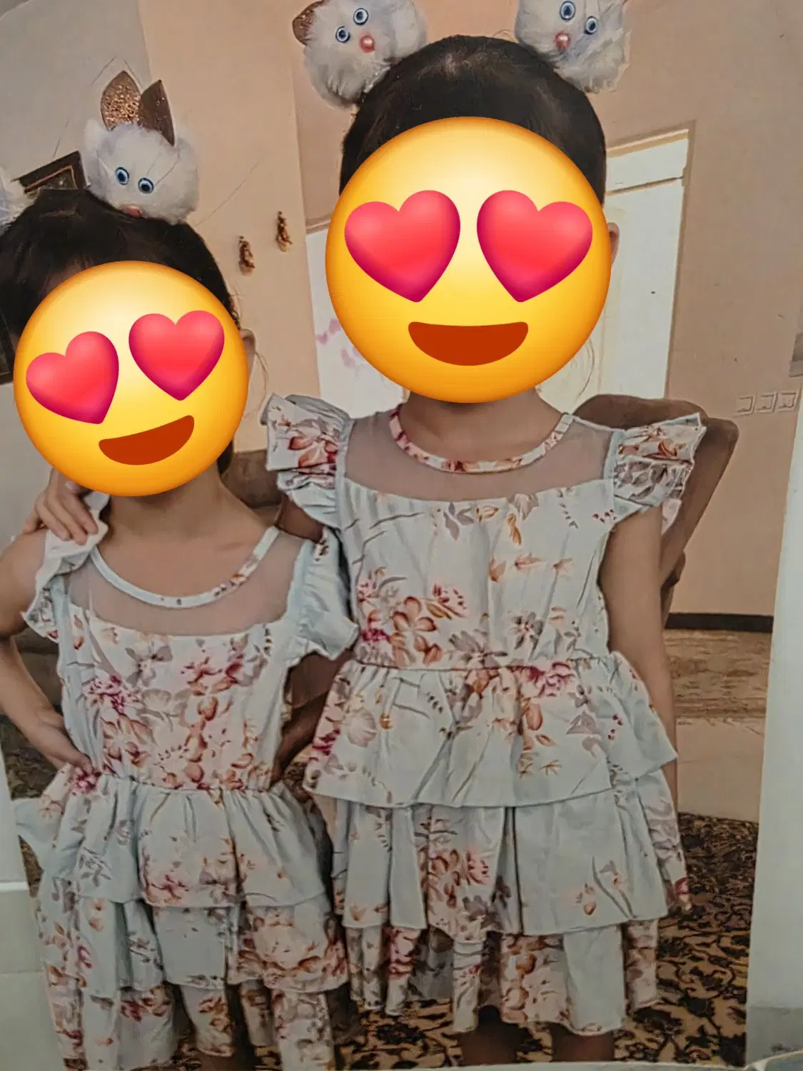 دو عدد پیراهن دخترانه خارجی مناسب دوقلو ۳ تا ۴ سال|کفش و لباس بچه|تهران, زیبادشت|دیوار