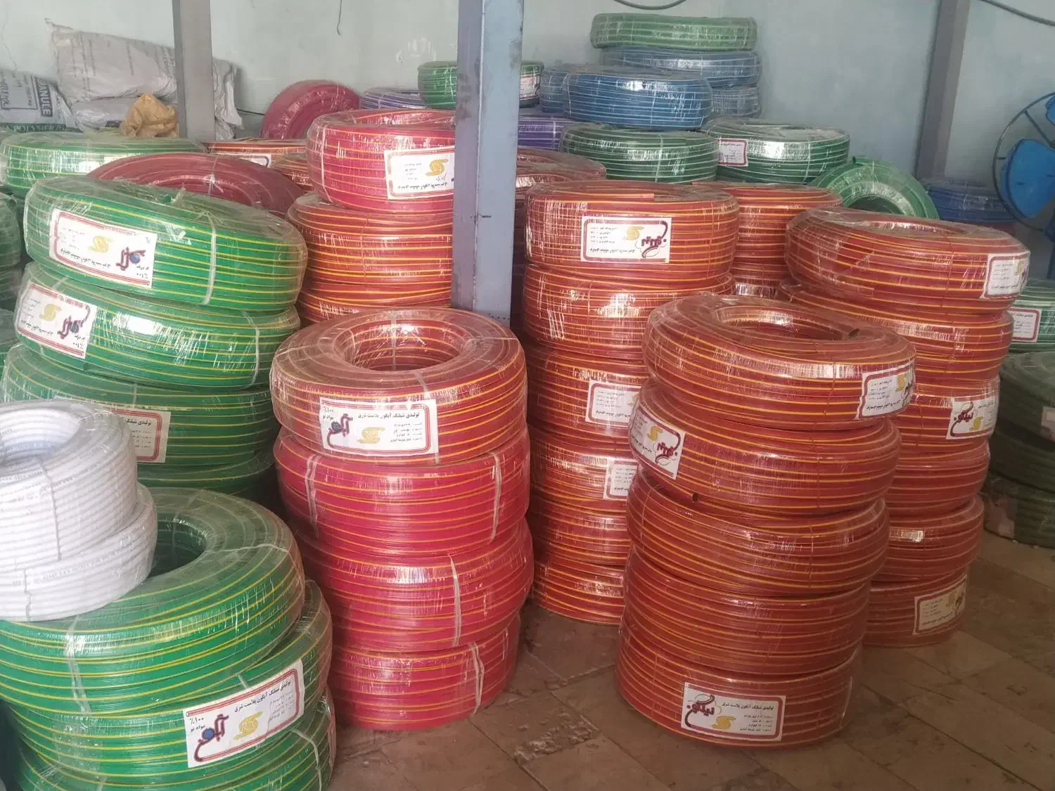 تولیدی انواع شیلنگ آب آبیاری گاز تراز|عمدهفروشی|مشهد, عسگریه|دیوار