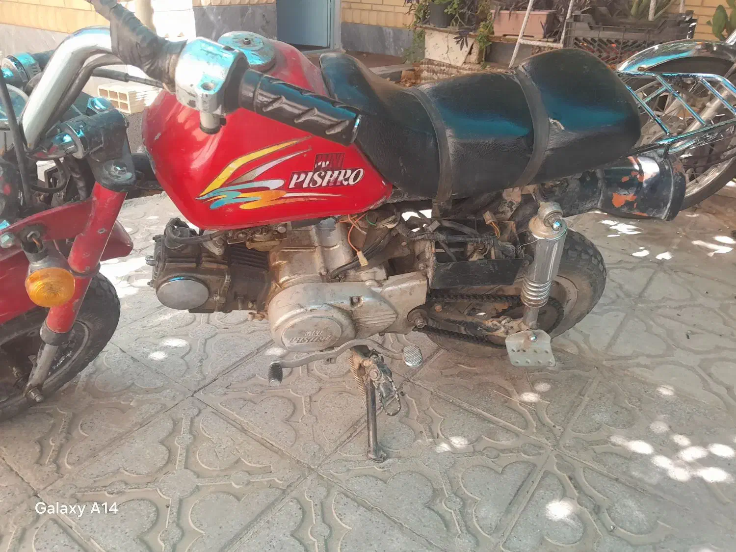 مینی موتور کوچک 50 سی سی تمیز|موتورسیکلت|شیراز, شهرک والفجر|دیوار