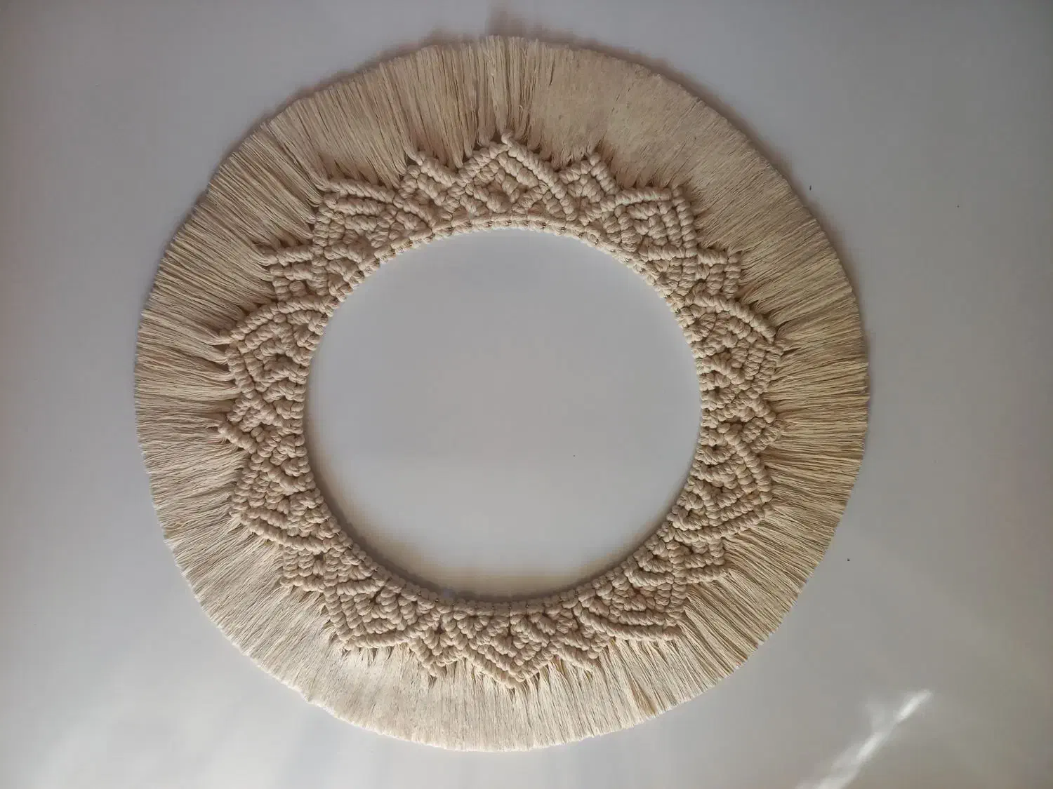 قاب آینه مکرومه|آینه|شیراز, درکی|دیوار