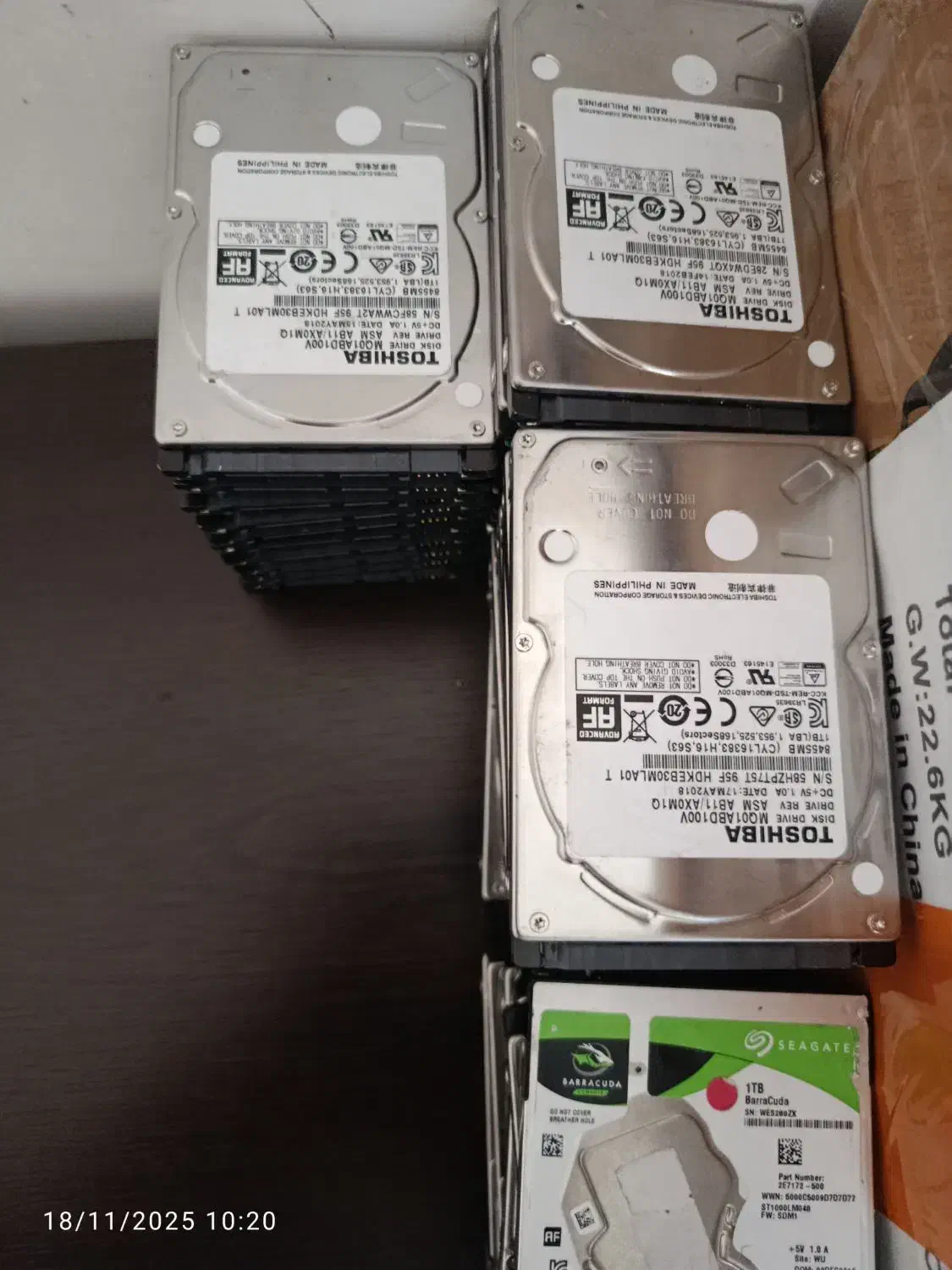 هارد اینترنال لپ تاپی ۱ ترا|قطعات و لوازم جانبی رایانه|ارومیه, |دیوار