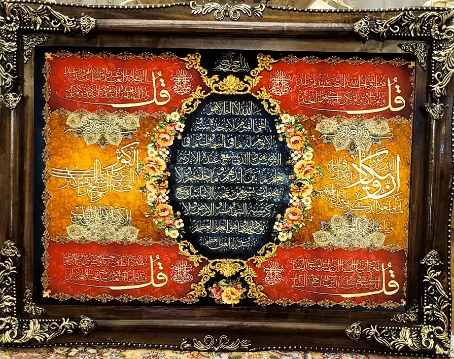 فروش عمده و خرده تابلوهای فرش ماشینی دستباف گونه|تابلو فرش|تبریز, |دیوار