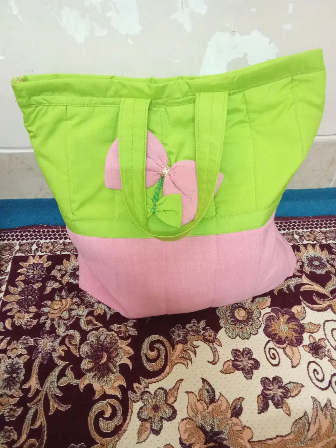 ساک دست دوز آستر دار|کیف، کفش، کمربند|خرمآباد, |دیوار