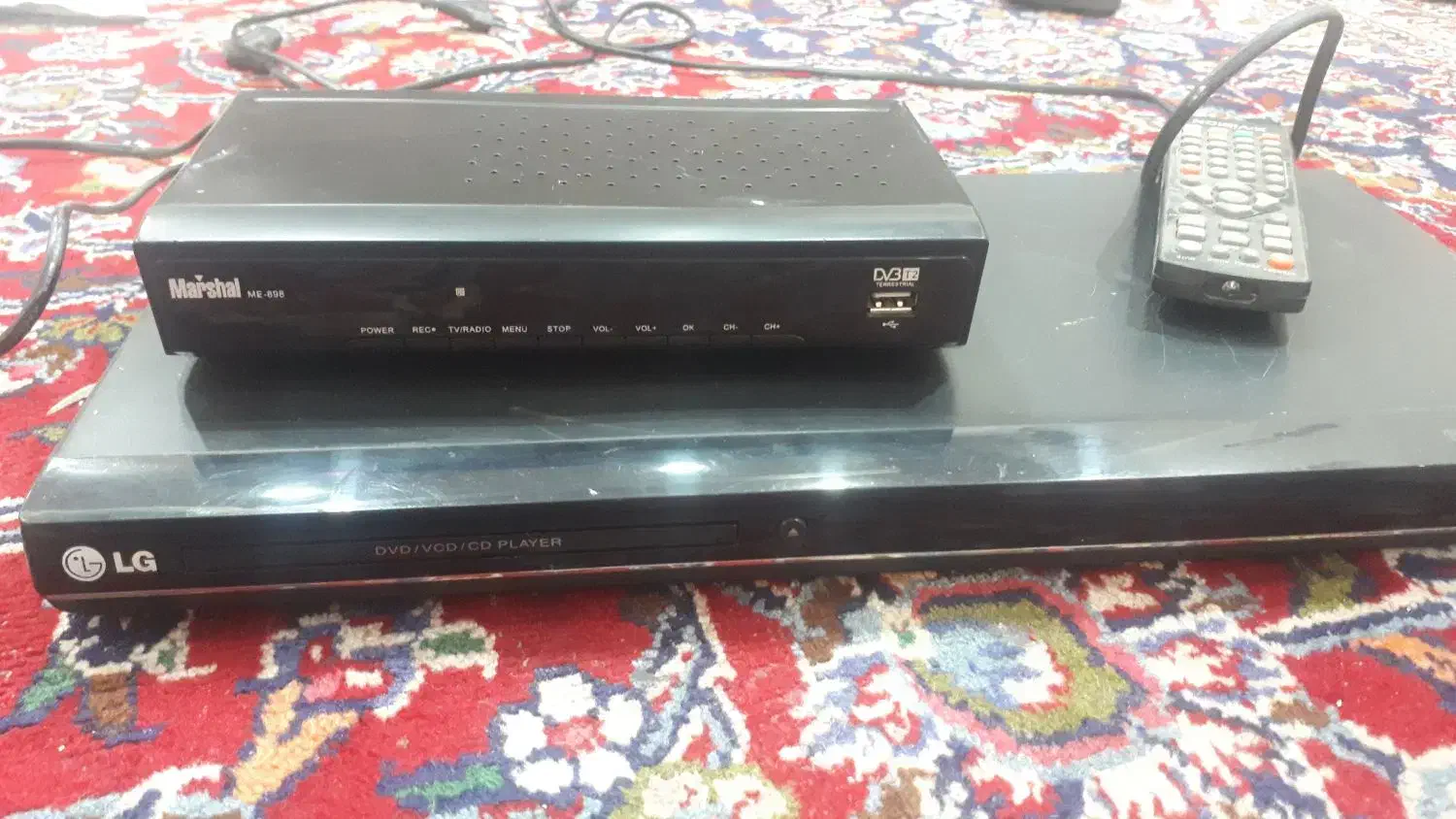 دستگاه گیرنده دیجیتال .یک عدد دستگاه ویدئو سی‌ دی|پخش‌کننده DVD و ویدیو|تهران, ابوذر|دیوار