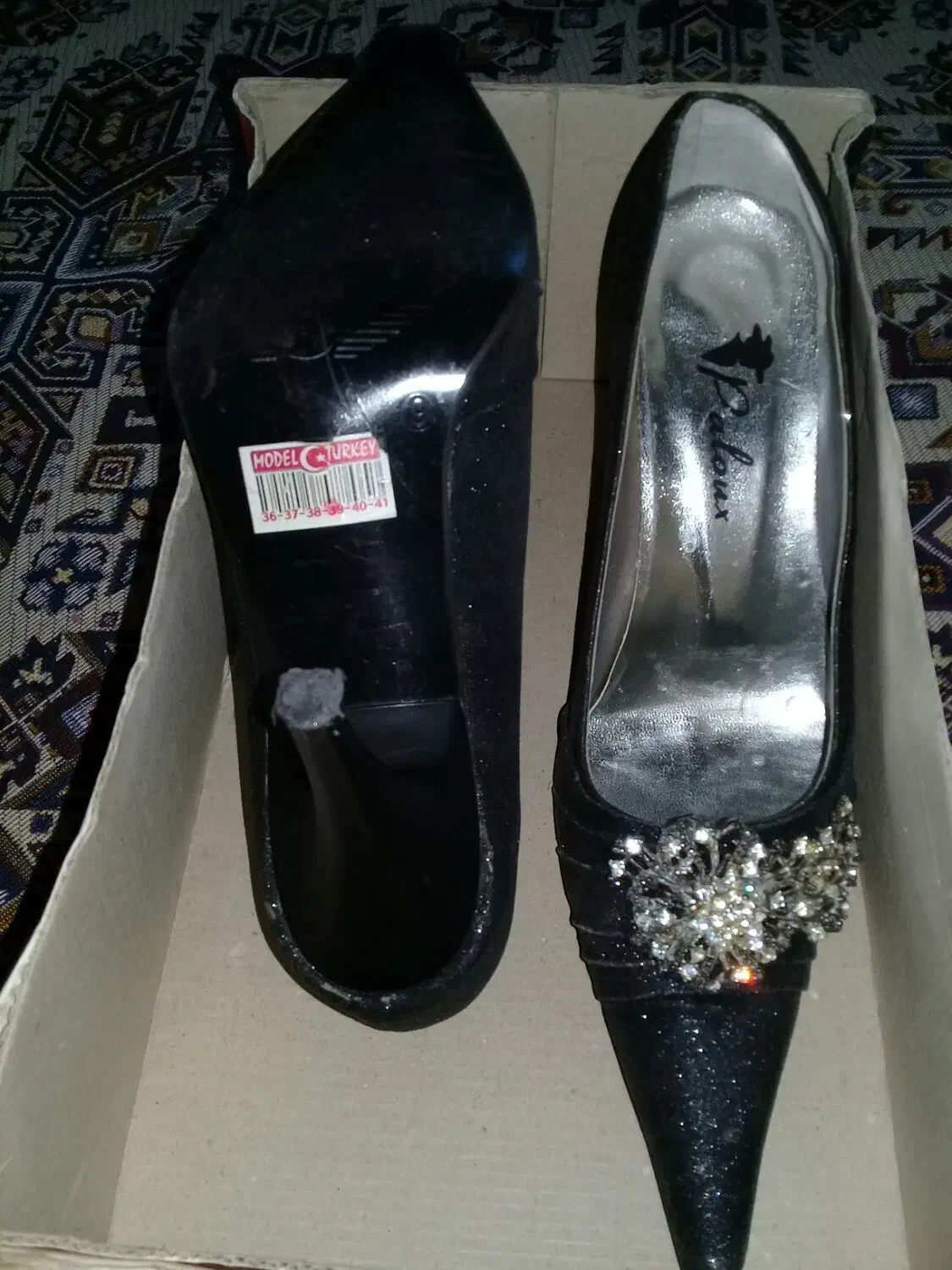 کفش مجلسی مشکی|کیف، کفش، کمربند|تبریز, |دیوار