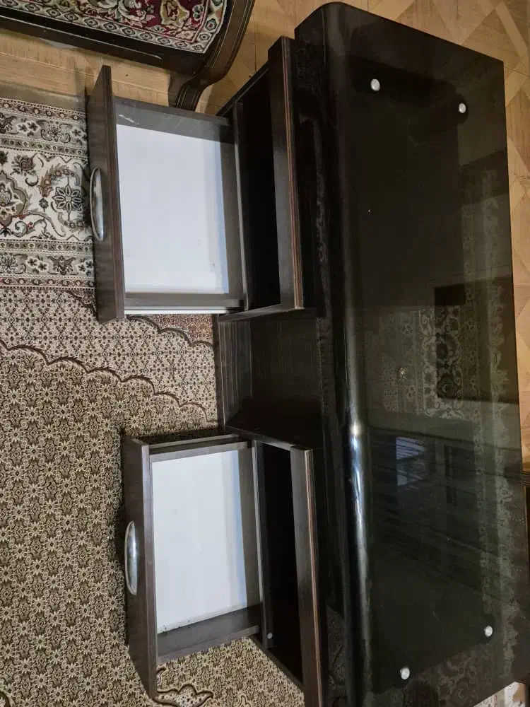 میز TV چوبی شیشه‌ای|میز تلویزیون|تهران, زرگنده|دیوار