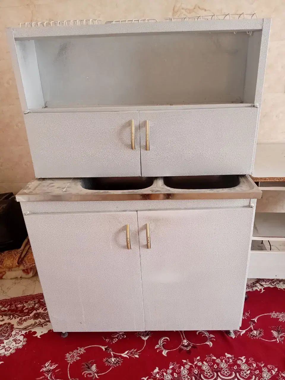 سینک دو لنگه ای و ابچکان در حد آک آک|مصالح و تجهیزات ساختمان|کرمانشاه, |دیوار