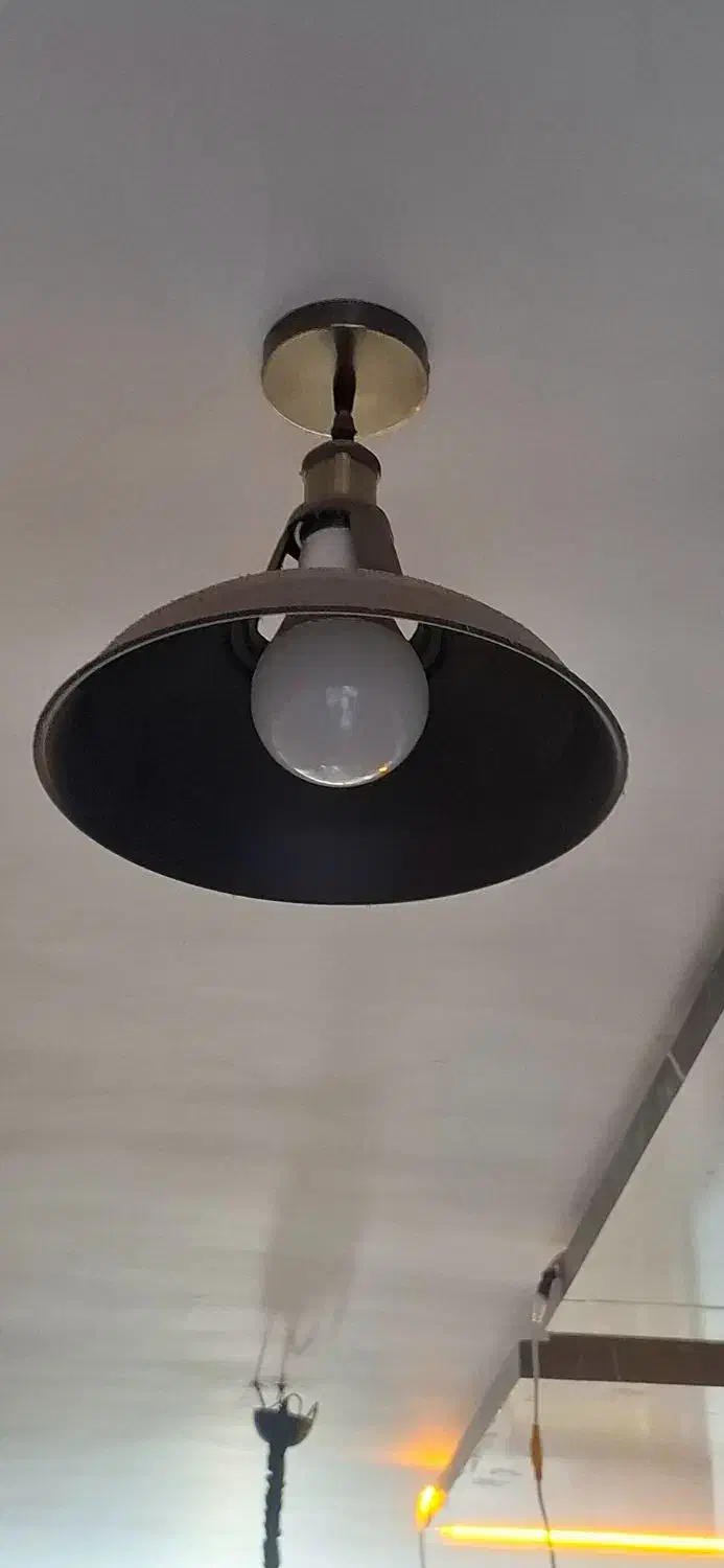 فروش لوستر آویز گرد و لامپ شمعی|لوستر و چراغ آویز|زاهدان, |دیوار