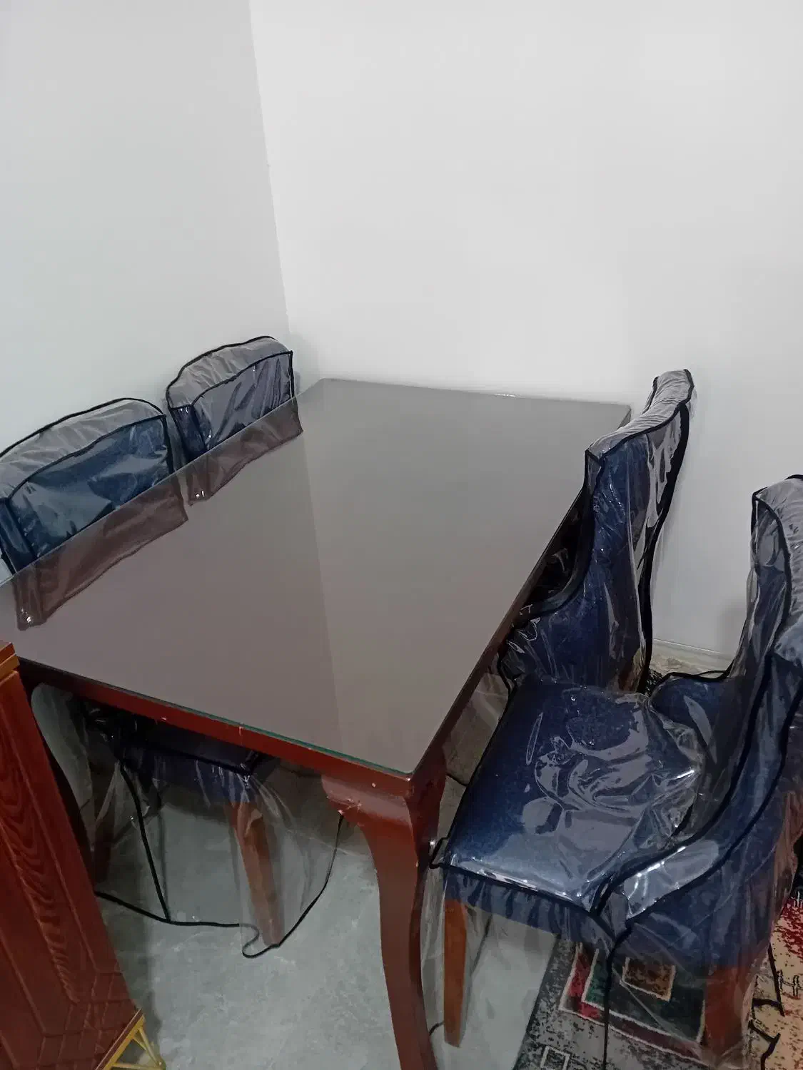 میز نهار خوری نو با کاور|میز و صندلی غذاخوری|کرمان, |دیوار