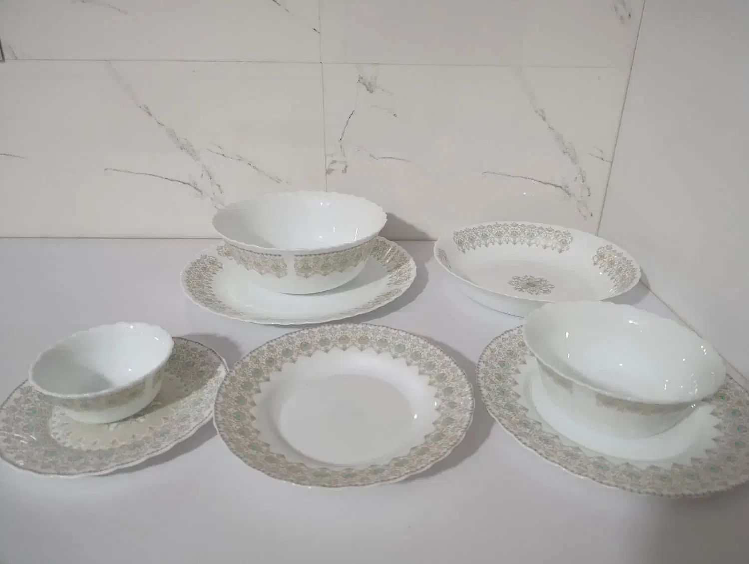 آکروپال جنس عالی ۴دست|ظروف سرو و پذیرایی|سمنان, |دیوار