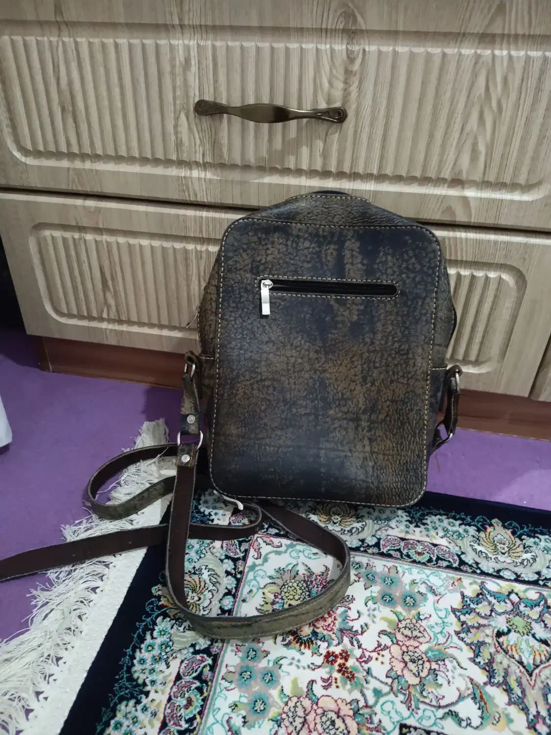 کیف دوشی چرم طبیعی مردانه|کیف، کفش، کمربند|قم, پردیسان|دیوار