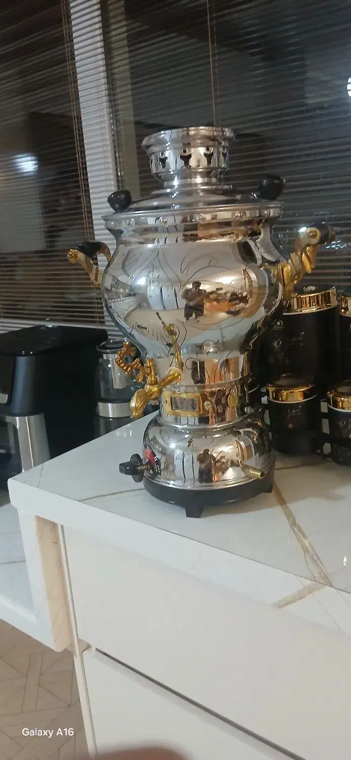 سماورکاملانو،یکباراستفاده وتست شده|سماور، چای‌ساز، قهوه‌ساز|زنجان, |دیوار