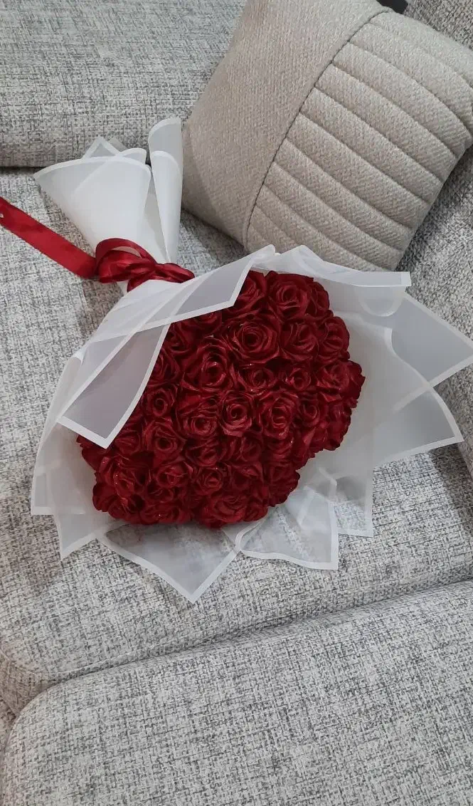 دسته گل ربانی شاین دار|گل مصنوعی|احمدسرگوراب, |دیوار