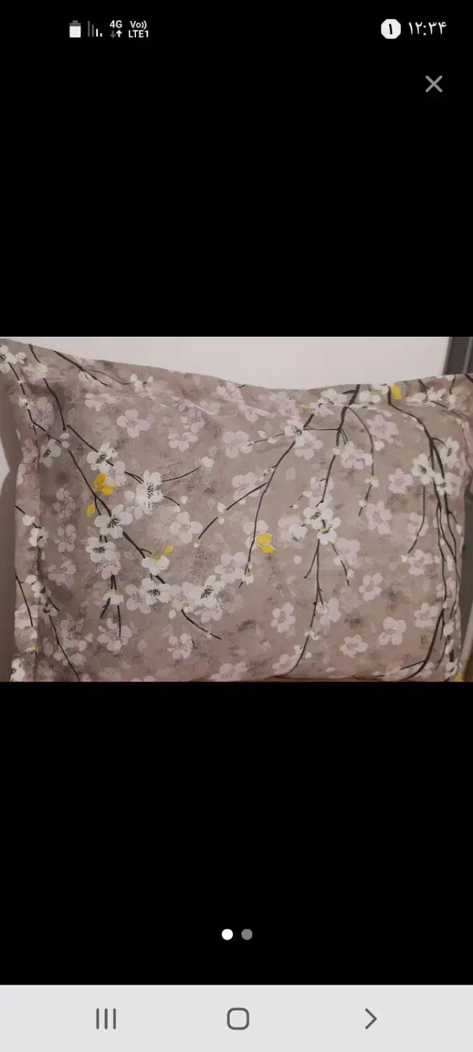 روبالشتی نخی نو|رختخواب، بالش، پتو|تهران, خانی‌آباد|دیوار