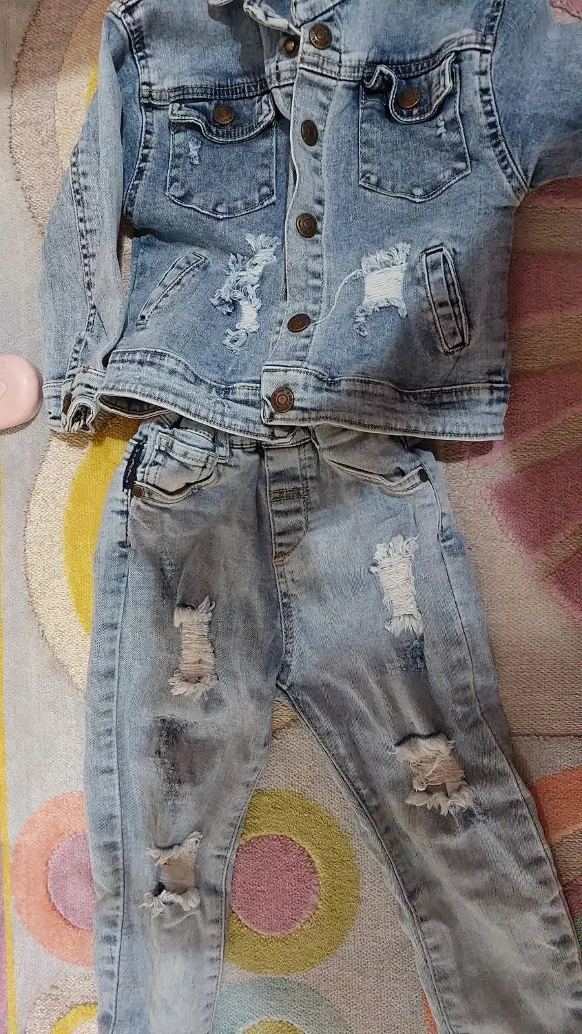 ست لی کت و شلوار خارجی اسپرت بچه گانه مناسب سه سال|لباس|پاکدشت, پاکدشت (مامازند)|دیوار
