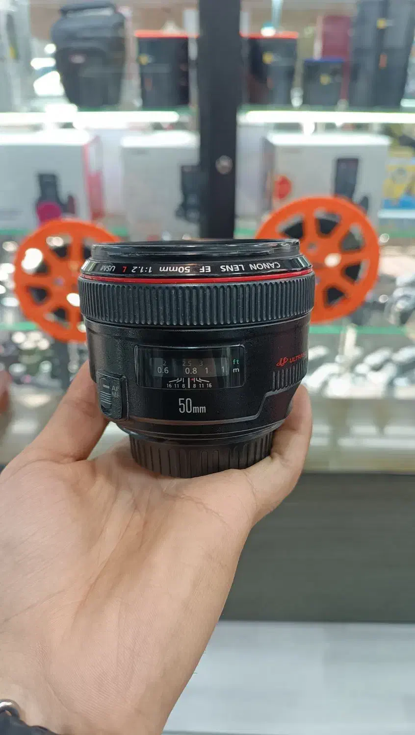 lens canon 50 F1.2|دوربین عکاسی و فیلمبرداری|تهران, امام خمینی|دیوار