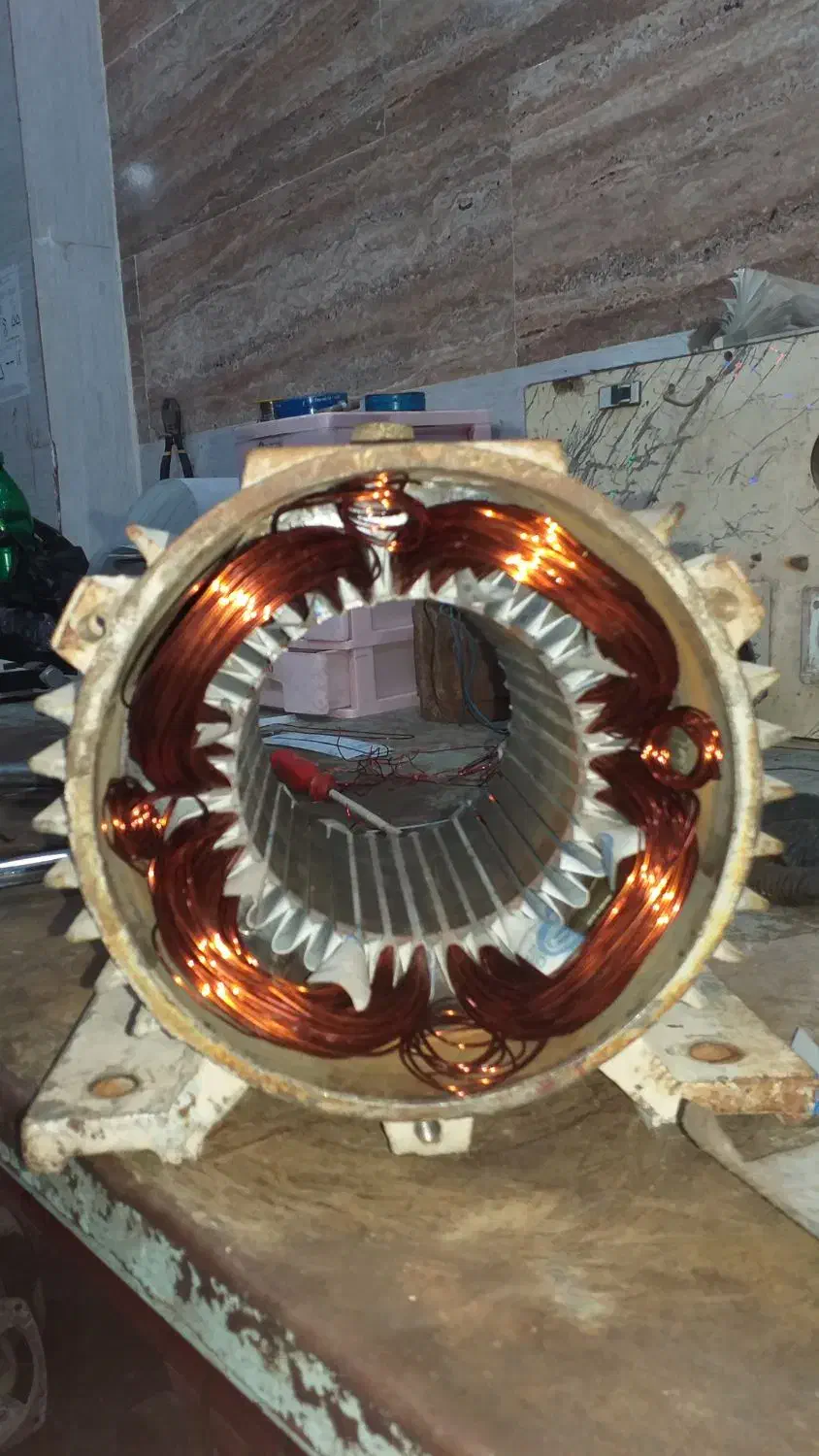 سیم پیچی و تعمیر پمپ آب و موتور تک و ۳ فاز|خدمات پیشه و مهارت|خرمشهر, |دیوار