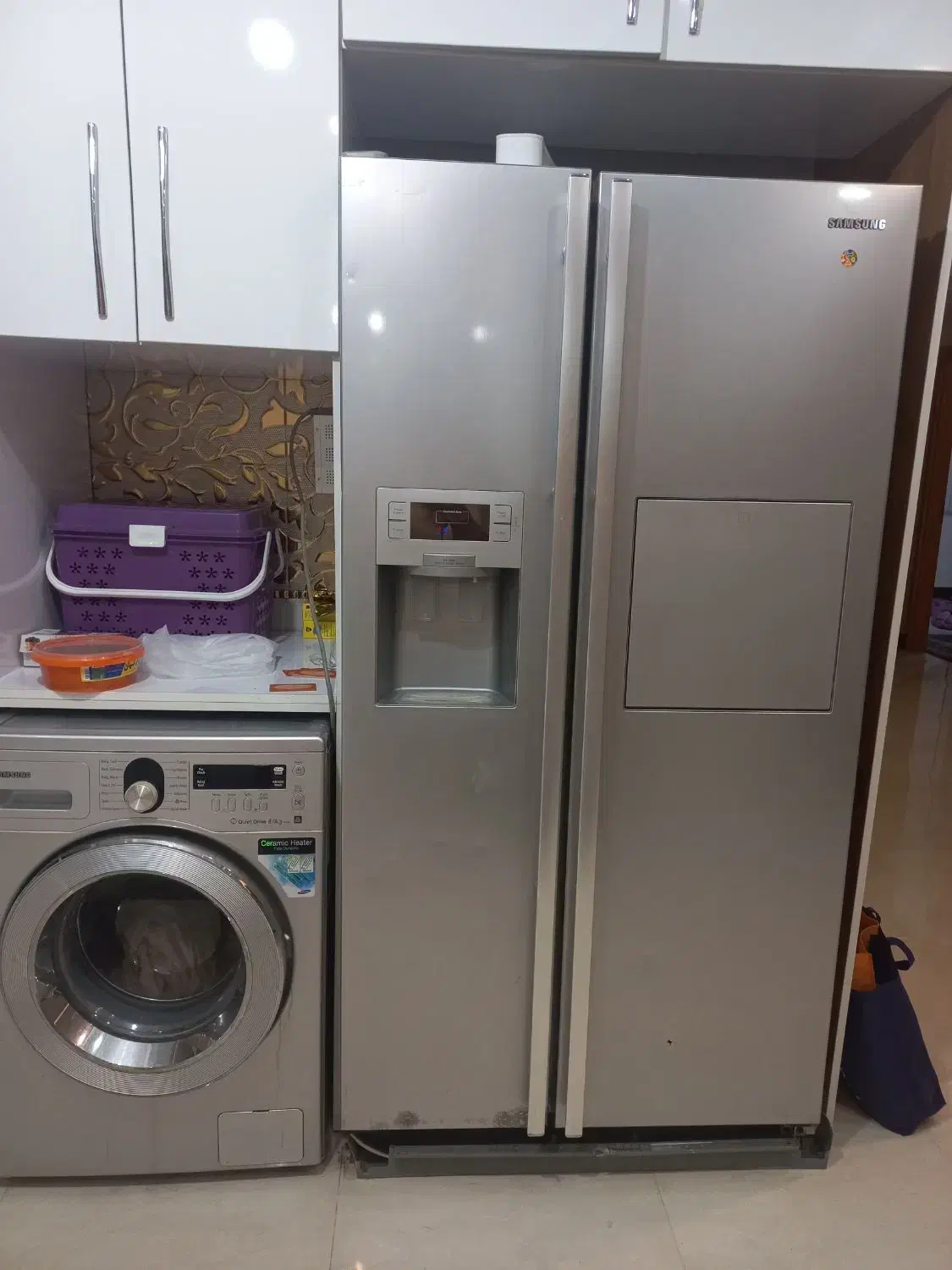 یخچال و لباسشویی سامسونگ بسیار سالم|یخچال و فریزر|کرج, رباط ماشین|دیوار