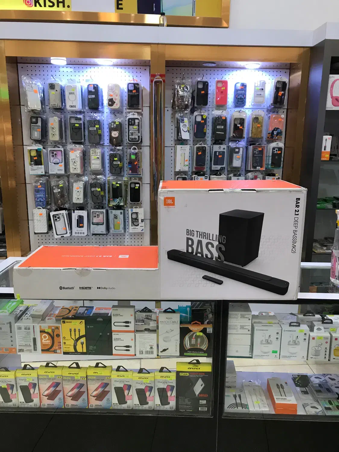 ساندبار JBL Bar 2.1 Deep Bass MK2|سیستم صوتی خانگی|کیش, |دیوار